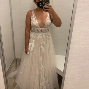 Willowby by Watters Hearst A-Line tulle wedding gown